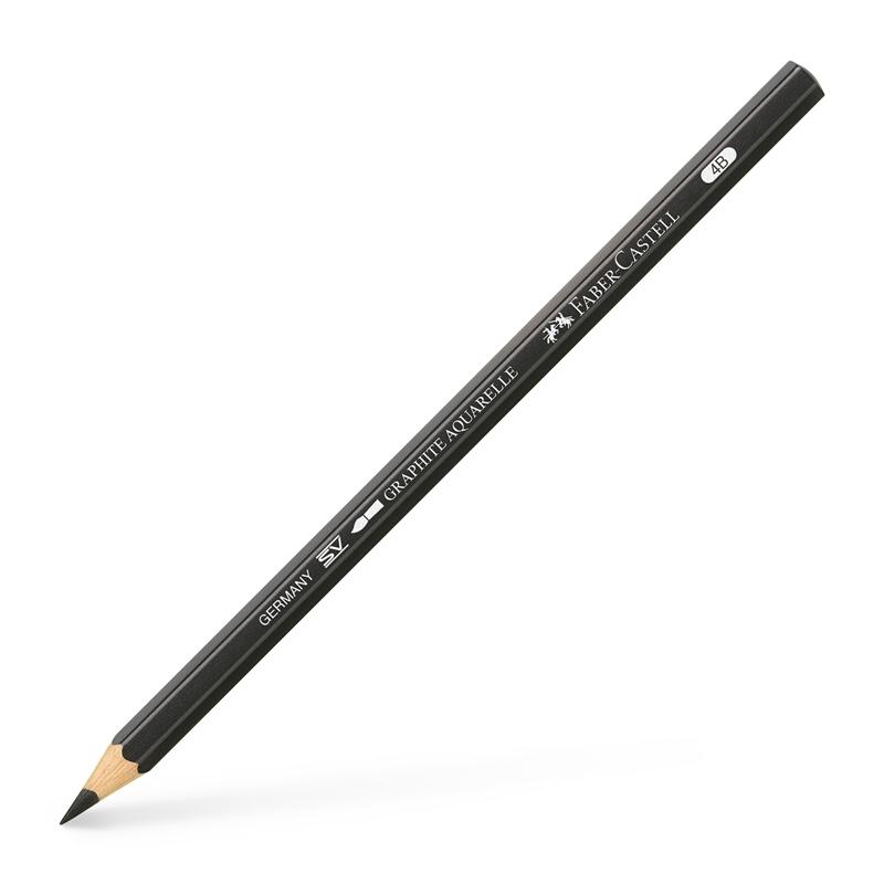 Faber-Castell Акварелен молив Graphite Aquarelle, чернографитен, 4Bна ниска цена с бърза доставка - BestPC.BG