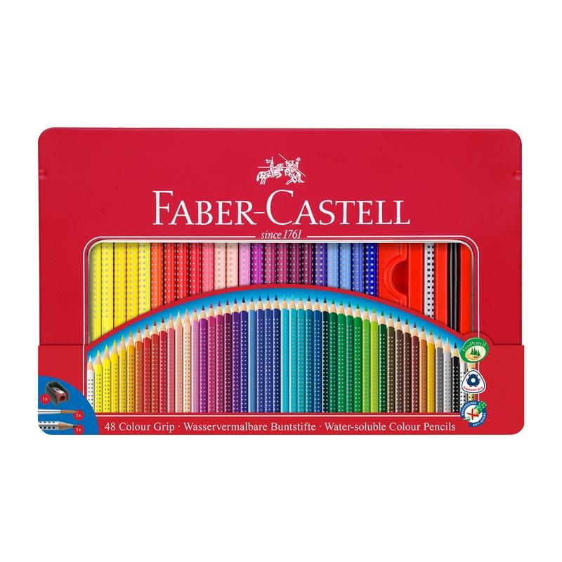 Faber-Castell Акварелни моливи Grip 2001, 48 цвятана ниска цена с бърза доставка - BestPC.BG