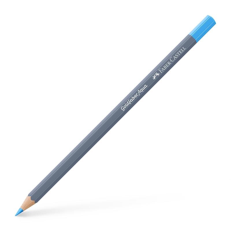 Faber-Castell Акварелен молив Goldfaber Aqua, № 147, светлосинна ниска цена с бърза доставка - BestPC.BG