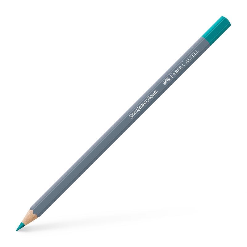 Faber-Castell Акварелен молив Goldfaber Aqua, № 156, зелен кобалтна ниска цена с бърза доставка - BestPC.BG