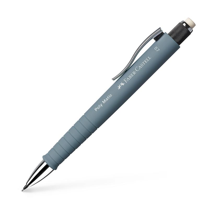 Faber-Castell Молив Poly Matic, 0.7 mm, автоматичен, каменносивна ниска цена с бърза доставка - BestPC.BG