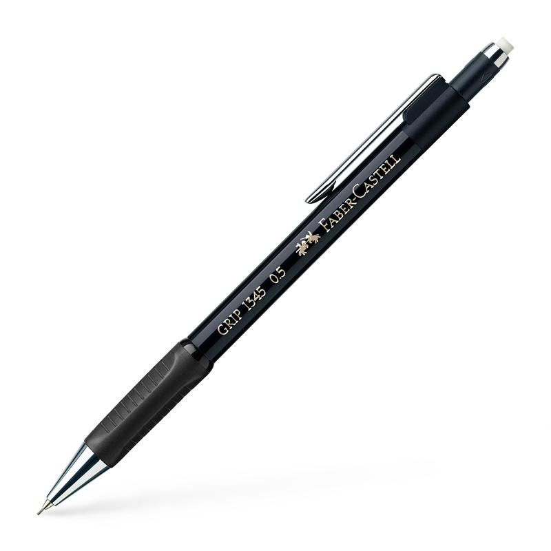 Faber-Castell Автоматичен молив Grip 1345, 0.5 mm, черенна ниска цена с бърза доставка - BestPC.BG