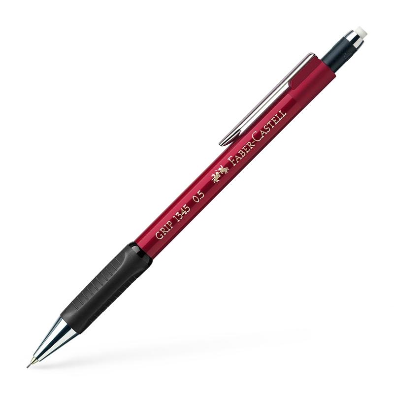 Faber-Castell Автоматичен молив Grip 1345, 0.5 mm, бордона ниска цена с бърза доставка - BestPC.BG
