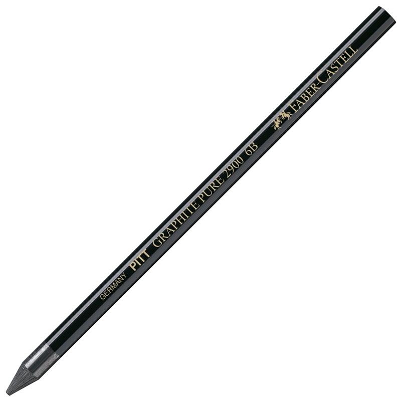Faber-Castell Графит Pitt Graphite Pure 2900, 6Bна ниска цена с бърза доставка - BestPC.BG