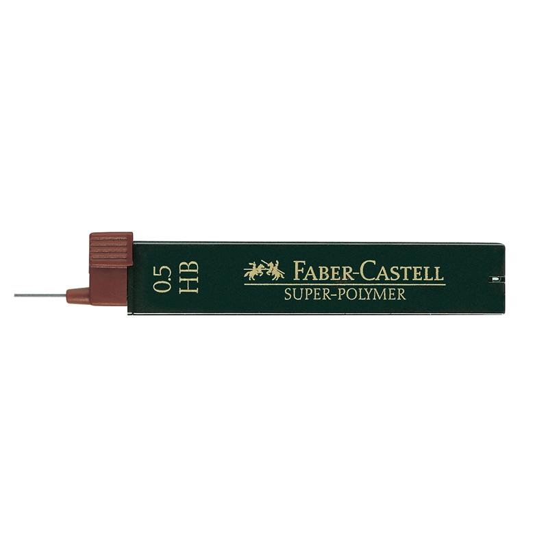 Faber-Castell Мини графити Super-Polymer, 0.5 mm, HB, 12 брояна ниска цена с бърза доставка - BestPC.BG