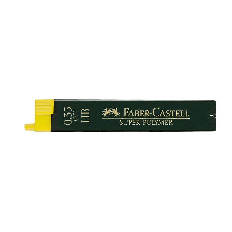 Faber-Castell Мини графити Super-Polymer, 0.35 mm, HB, 12 брояна ниска цена с бърза доставка - BestPC.BG