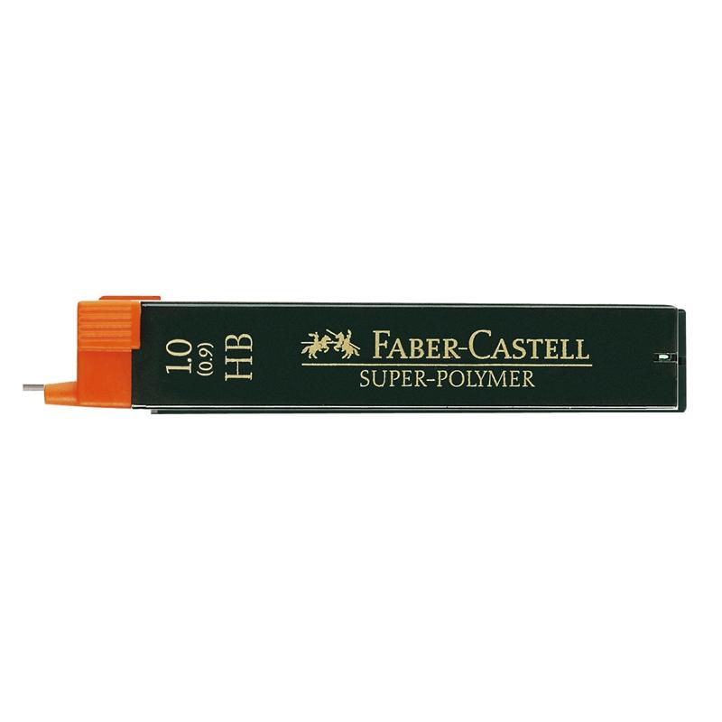 Faber-Castell Мини графити Super-Polymer, 1.0 mm, HB, 12 брояна ниска цена с бърза доставка - BestPC.BG