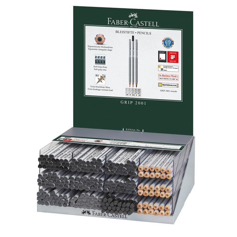 Faber-Castell Молив Grip 2001, различни твърдости, 252 броя в дисплейна ниска цена с бърза доставка - BestPC.BG