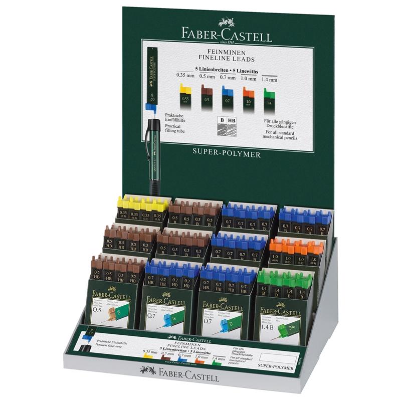 Faber-Castell Мини графити, различни твърдости, 12 броя в опаковкана ниска цена с бърза доставка - BestPC.BG