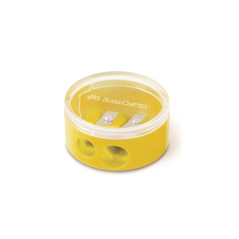 Faber-Castell Острилка, двойна, пластмасова, с контейнерна ниска цена с бърза доставка - BestPC.BG