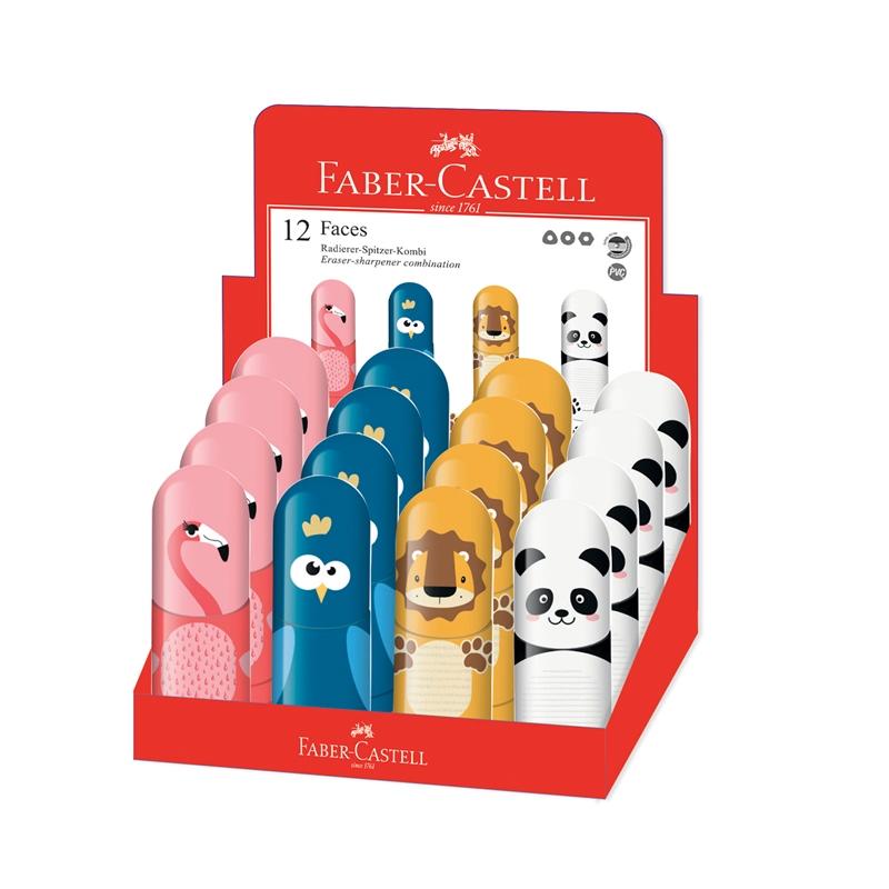 Faber-Castell Острилка Motif, с гума, единичнана ниска цена с бърза доставка - BestPC.BG