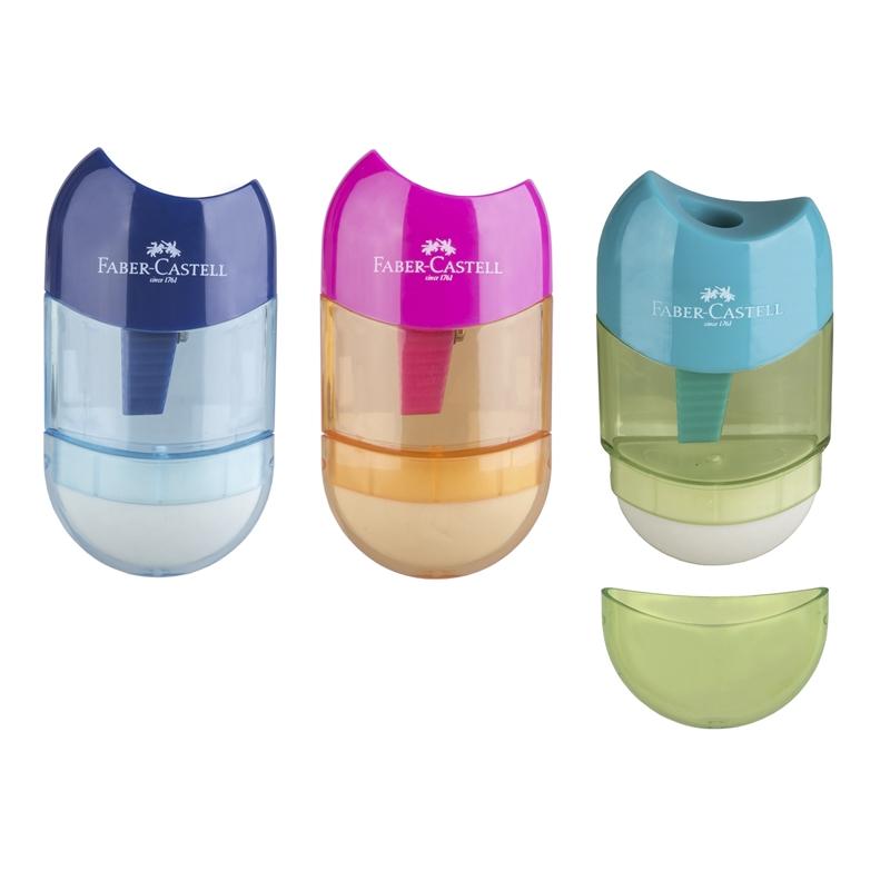 Faber-Castell Острилка Trend, с гума, асорти цветовена ниска цена с бърза доставка - BestPC.BG