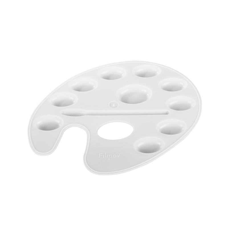 Filipov Палитра за рисуване, пластмасова, бялана ниска цена с бърза доставка - BestPC.BG