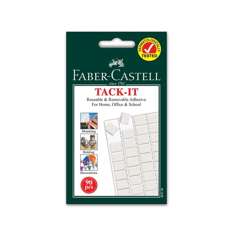 Faber-Castell Самозалепваща гума Tack-It, 50 gна ниска цена с бърза доставка - BestPC.BG