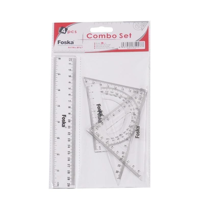 Foska Чертожен комплект, 4 части, 20 cmна ниска цена с бърза доставка - BestPC.BG