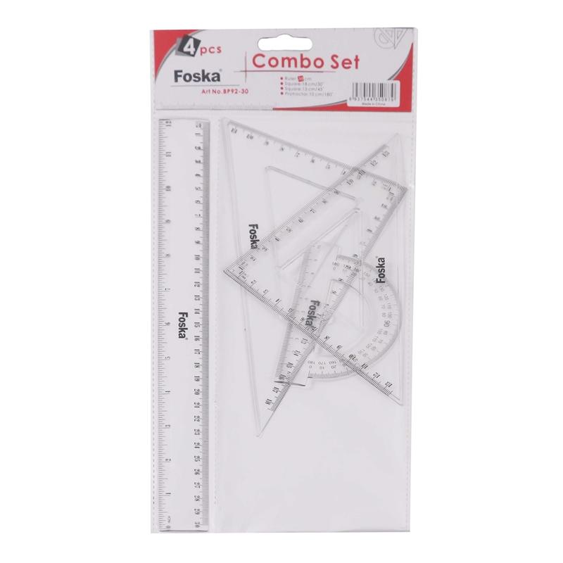 Foska Чертожен комплект, 4 части, 30 cmна ниска цена с бърза доставка - BestPC.BG