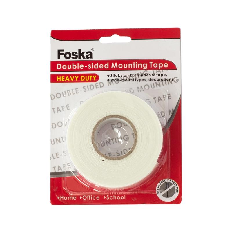 Foska Двойнозалепваща монтажна лента, 24 mm-2.5 mна ниска цена с бърза доставка - BestPC.BG