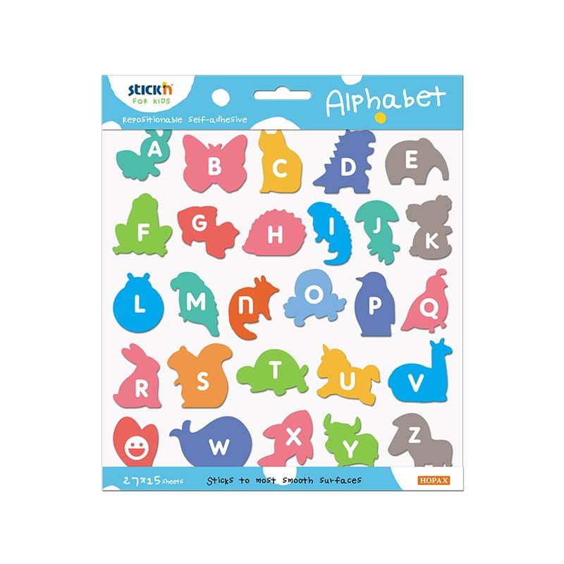Stick'n Самозалепващи се листчета Азбука, латиница, 420 листана ниска цена с бърза доставка - BestPC.BG