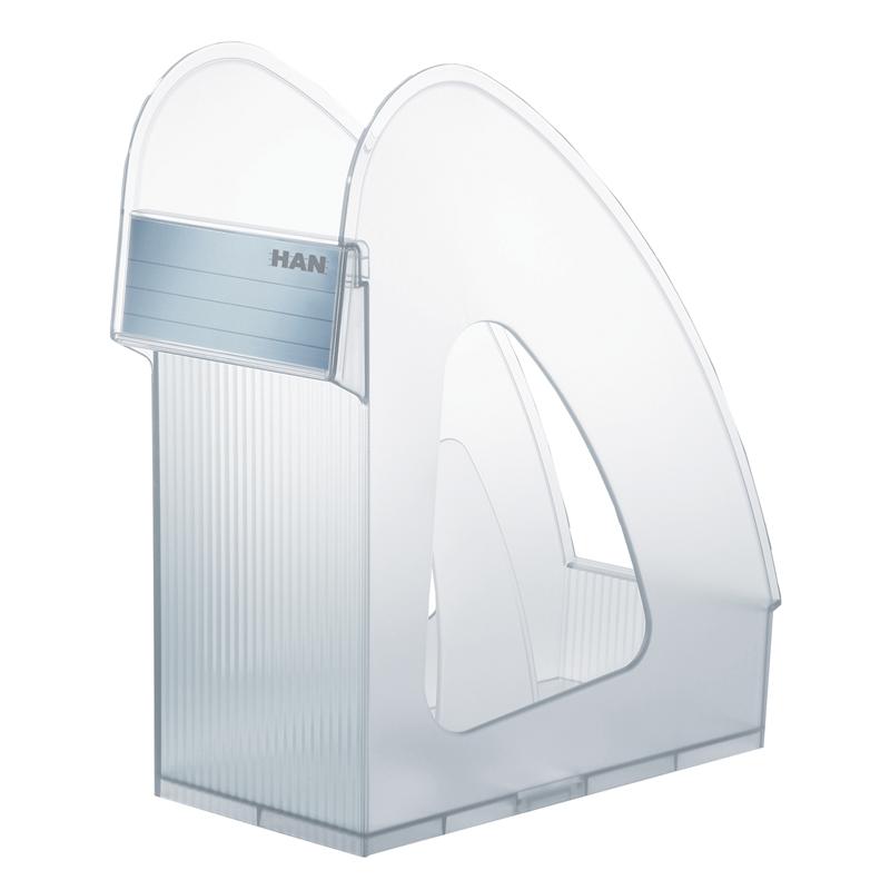 HAN Поставка вертикална Galaxy, двойна, с разделител, прозрачнана ниска цена с бърза доставка - BestPC.BG