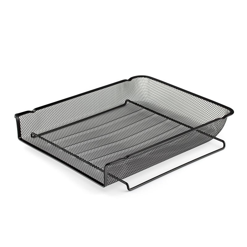 Office 1 Хоризонтална поставка, мрежеста, метална, чернана ниска цена с бърза доставка - BestPC.BG