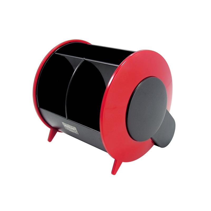 O-Life Органайзер за бюро S-898, празен, черно-червенна ниска цена с бърза доставка - BestPC.BG