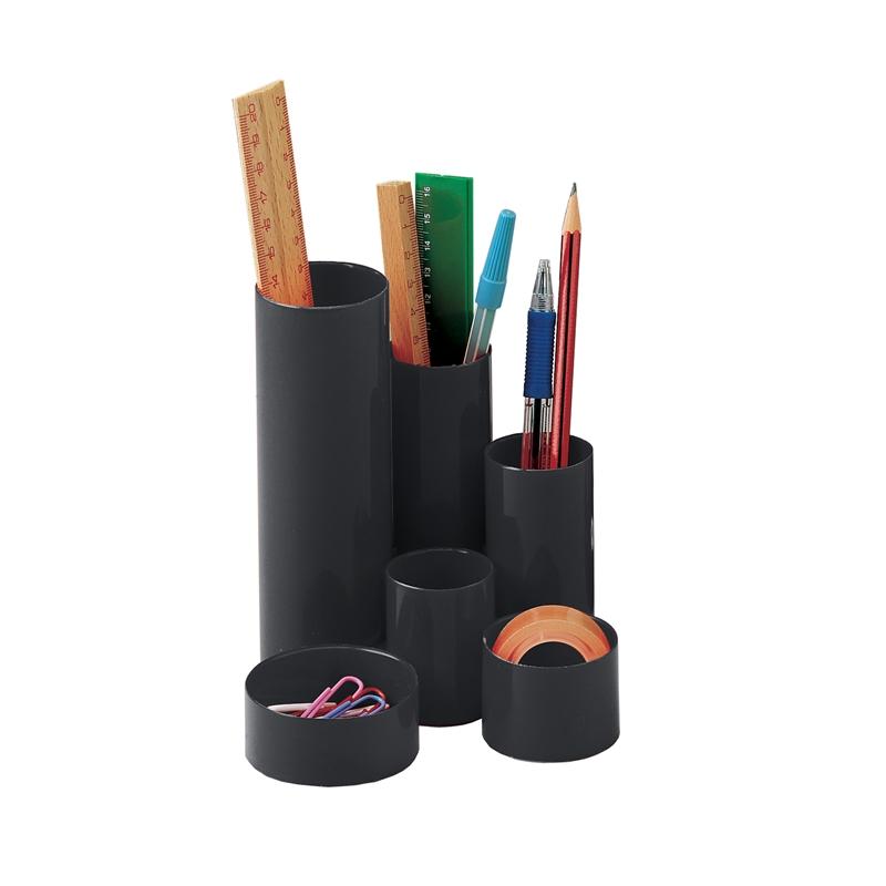 Faibo Органайзер за бюро Tidy, пластмасов, с 6 отделения, черенна ниска цена с бърза доставка - BestPC.BG