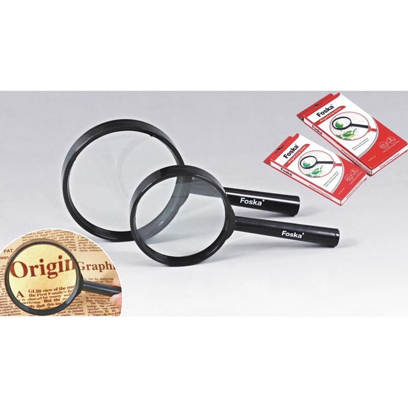 Foska Лупа, 5x увеличение, с дръжка, 60 mmна ниска цена с бърза доставка - BestPC.BG