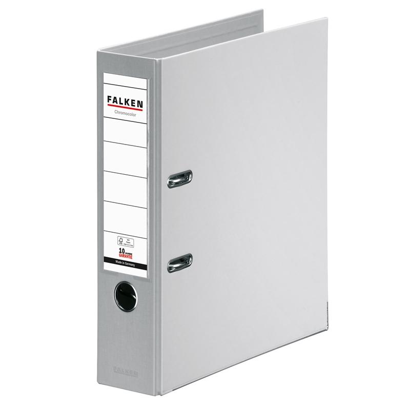 Falken Класьор Chromocolor, 8 cm, PP, сивна ниска цена с бърза доставка - BestPC.BG