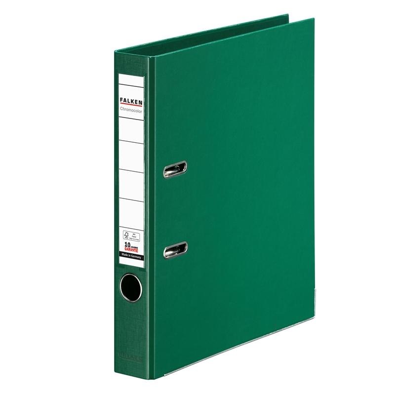 Falken Класьор Chromocolor, 5 cm, PP, зеленна ниска цена с бърза доставка - BestPC.BG