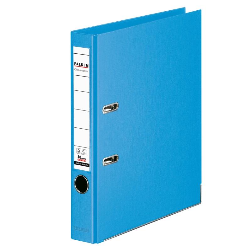 Falken Класьор Chromocolor, 5 cm, PP, светлосинна ниска цена с бърза доставка - BestPC.BG