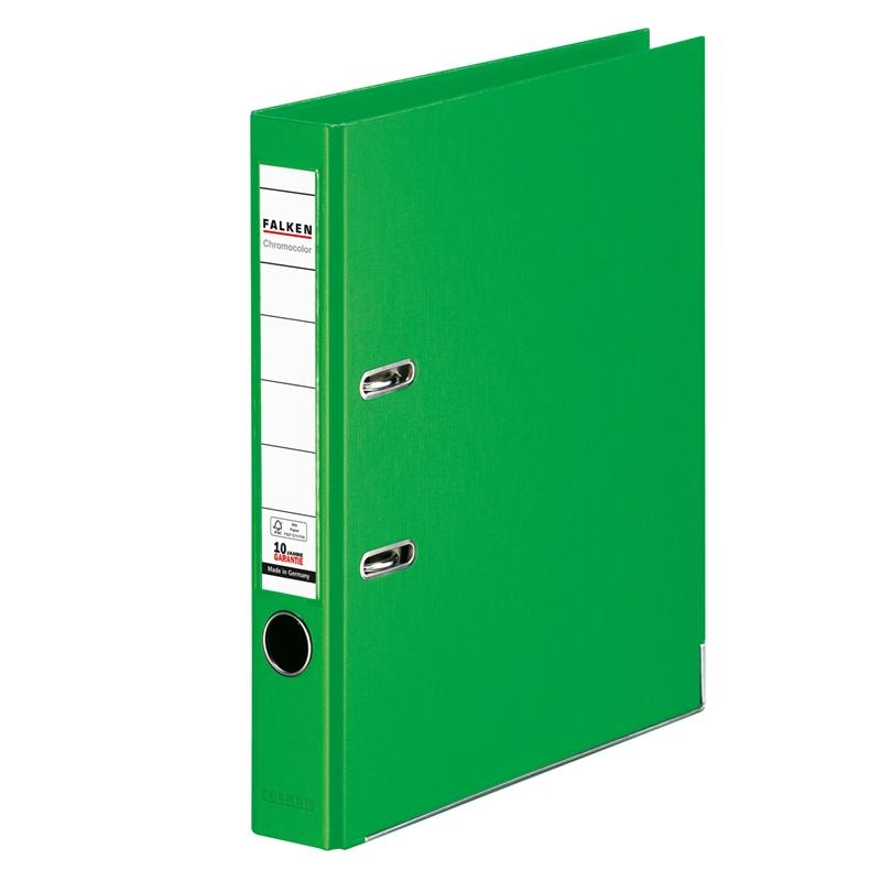 Falken Класьор Chromocolor, 5 cm, PP, светлозеленна ниска цена с бърза доставка - BestPC.BG