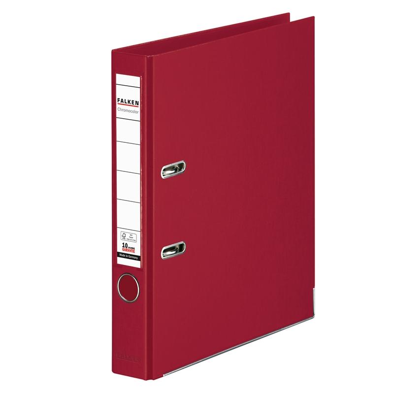 Falken Класьор Chromocolor, 5 cm, PP, бордона ниска цена с бърза доставка - BestPC.BG