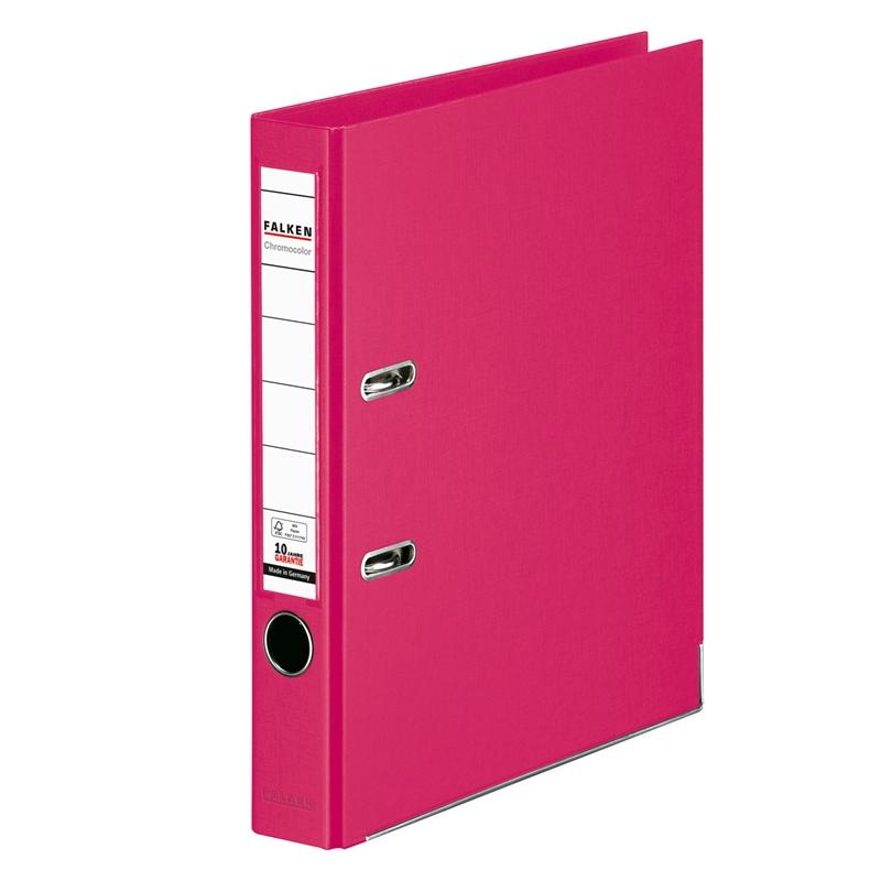 Falken Класьор Chromocolor, 5 cm, PP, наситенорозовна ниска цена с бърза доставка - BestPC.BG