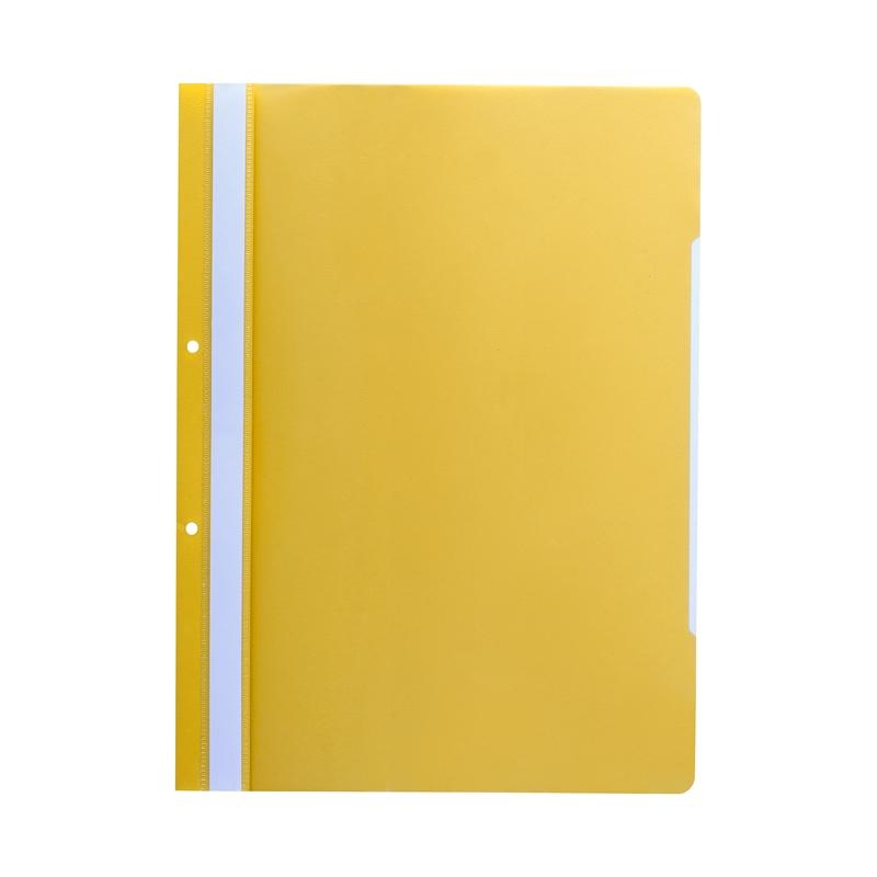 Папка Economy, PP, с перфорация, жълта, 50 брояна ниска цена с бърза доставка - BestPC.BG