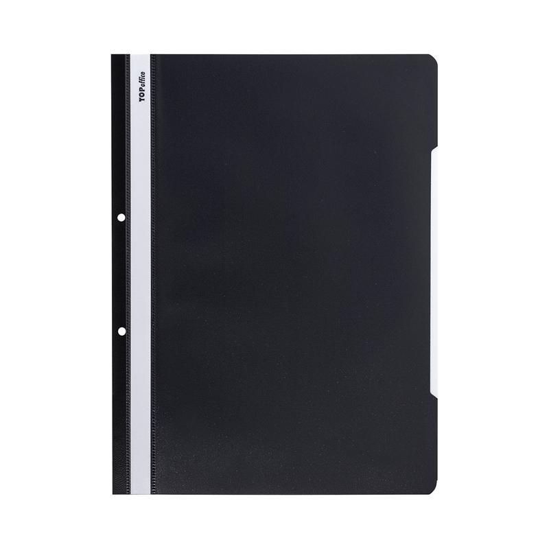 Top Office Папка, PP, с перфорация, черна, 50 брояна ниска цена с бърза доставка - BestPC.BG