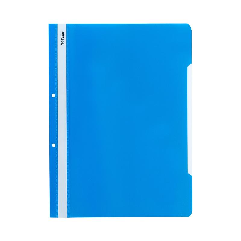 Top Office Папка, PP, с перфорация, светлосиня, 50 брояна ниска цена с бърза доставка - BestPC.BG
