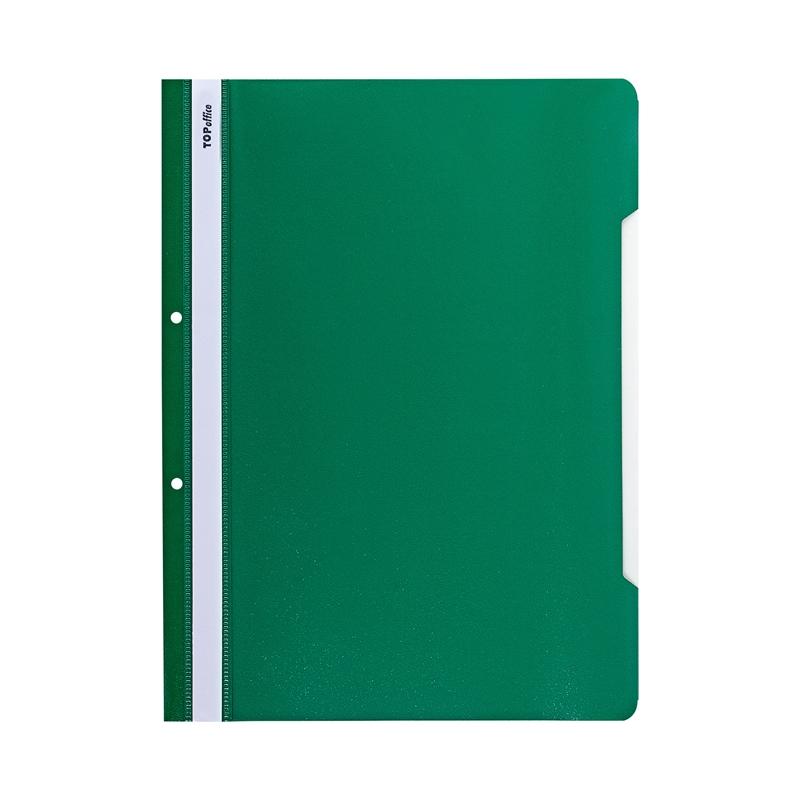 Top Office Папка, PP, с перфорация, зелена, 50 брояна ниска цена с бърза доставка - BestPC.BG