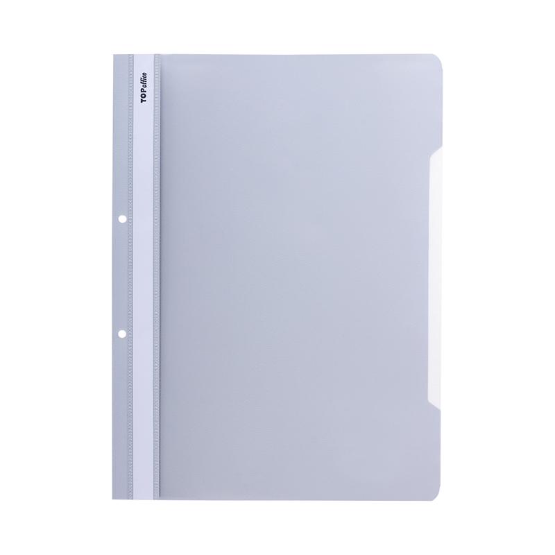 Top Office Папка, PP, с перфорация, сива, 50 брояна ниска цена с бърза доставка - BestPC.BG