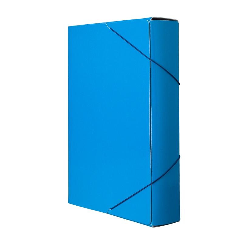 Бокс, с ластик, A4, 60 mm, UV лак, синна ниска цена с бърза доставка - BestPC.BG