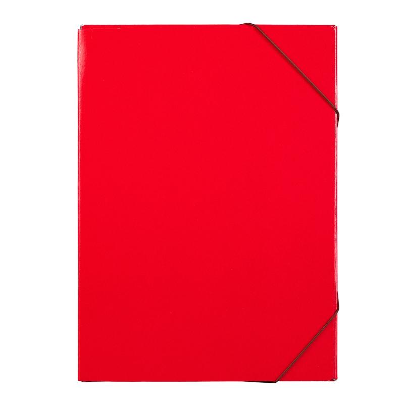 Бокс, с ластик, A4, 15 mm, UV лак, червенна ниска цена с бърза доставка - BestPC.BG