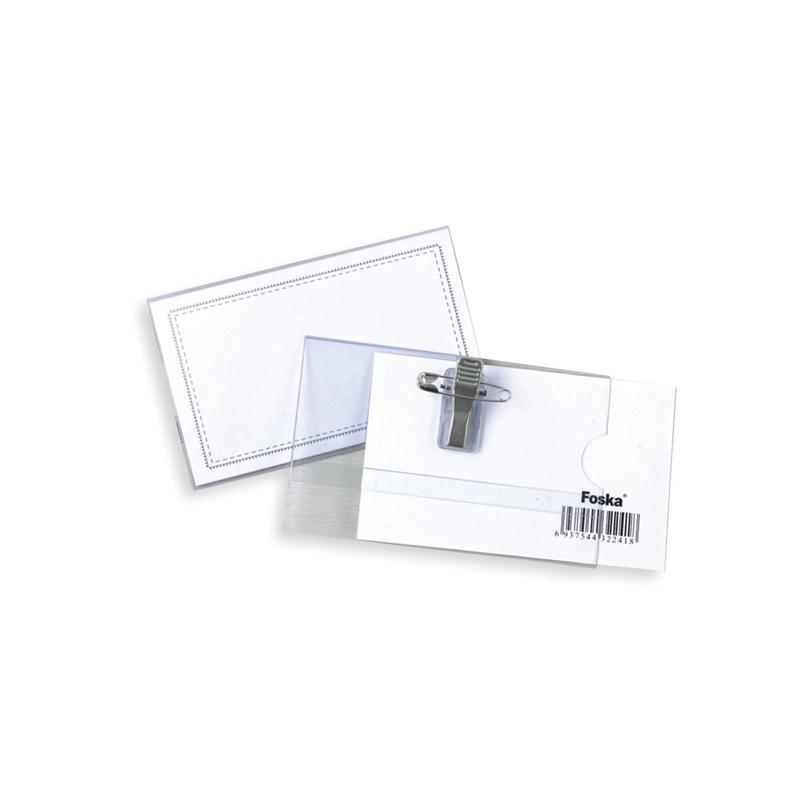 Foska Бадж, с игла и щипка, хоризонтален, 90 x 57 mmна ниска цена с бърза доставка - BestPC.BG