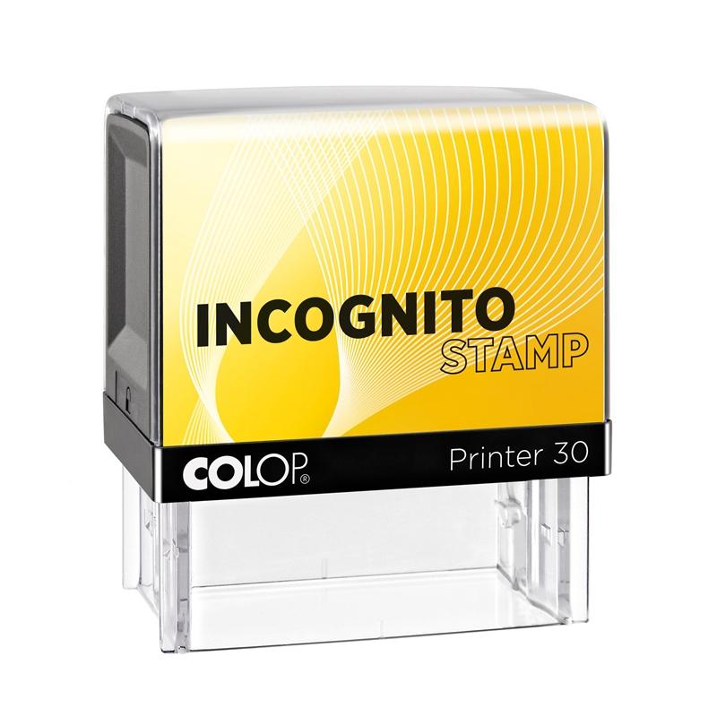 Colop Печат Incognito Printer 30, правоъгълен, 18 x 47 mm, черенна ниска цена с бърза доставка - BestPC.BG