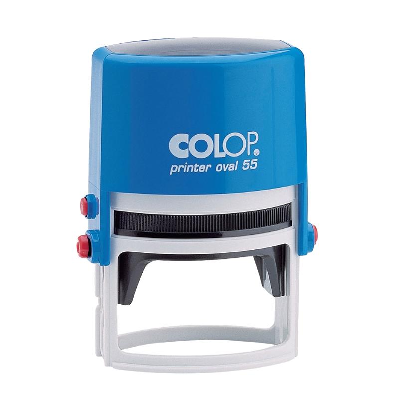 Colop Печат Printer Oval 55, овален, синна ниска цена с бърза доставка - BestPC.BG