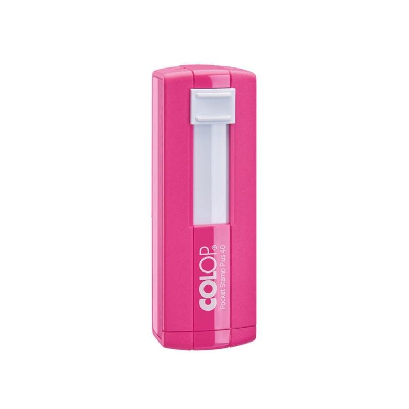 Colop Печат PSP 40, джобен, 58 х 22 mm, розово-синна ниска цена с бърза доставка - BestPC.BG