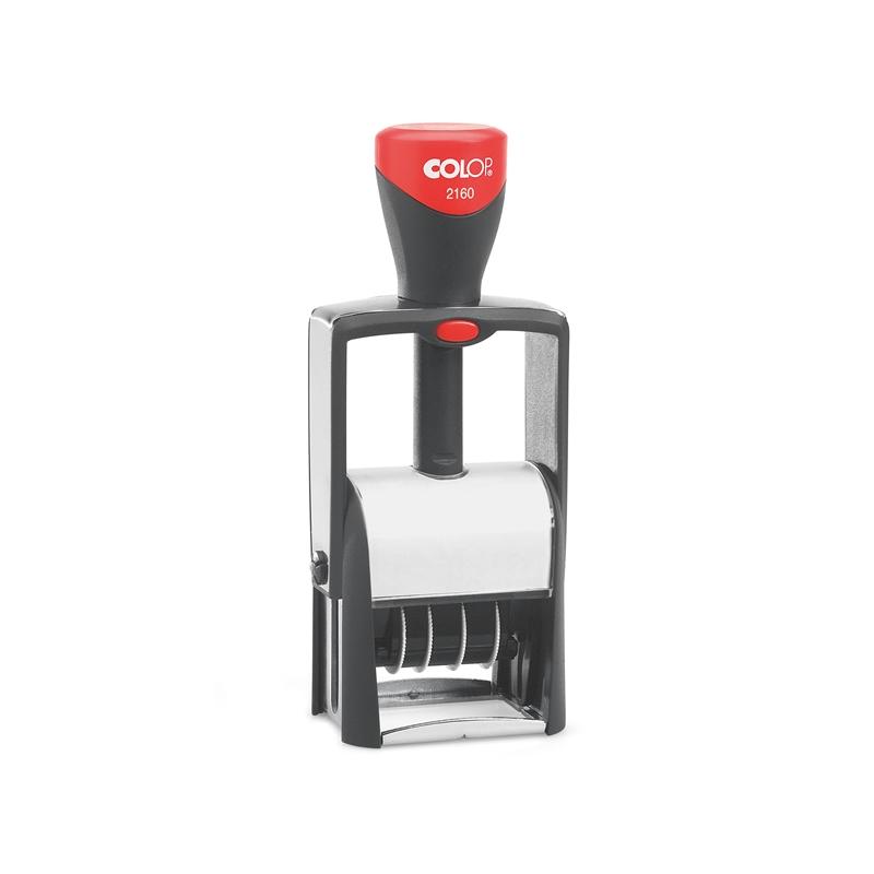 Colop Датник 2160, с цифри и клише, 41 x 24 mm, синна ниска цена с бърза доставка - BestPC.BG