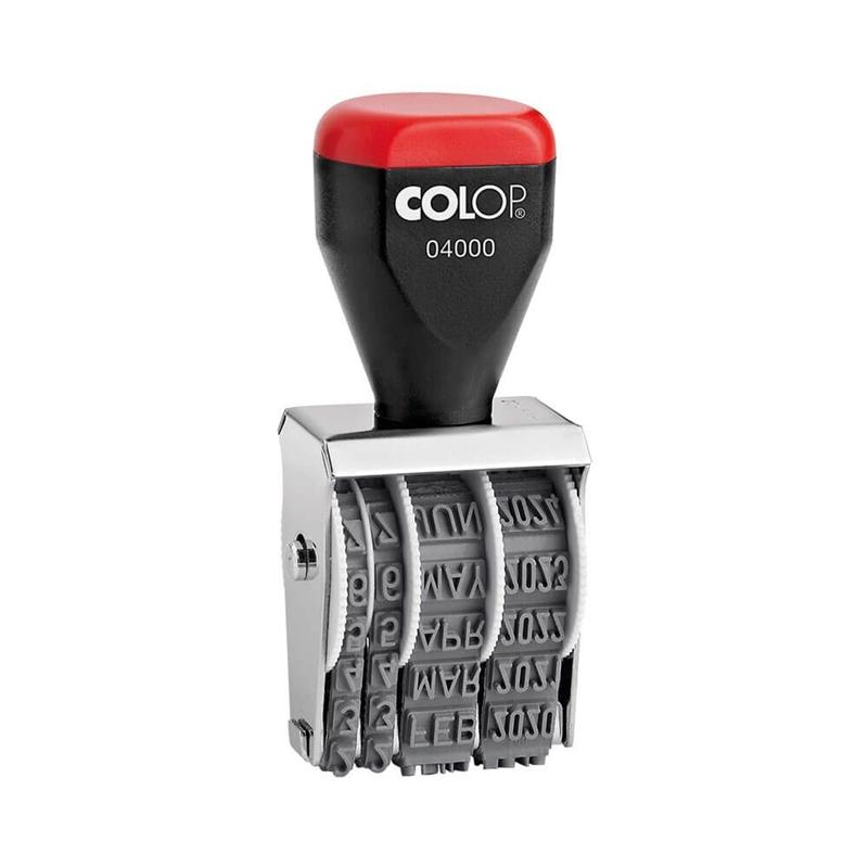 Colop Датник 04000-03, 4 mm, с цифрина ниска цена с бърза доставка - BestPC.BG