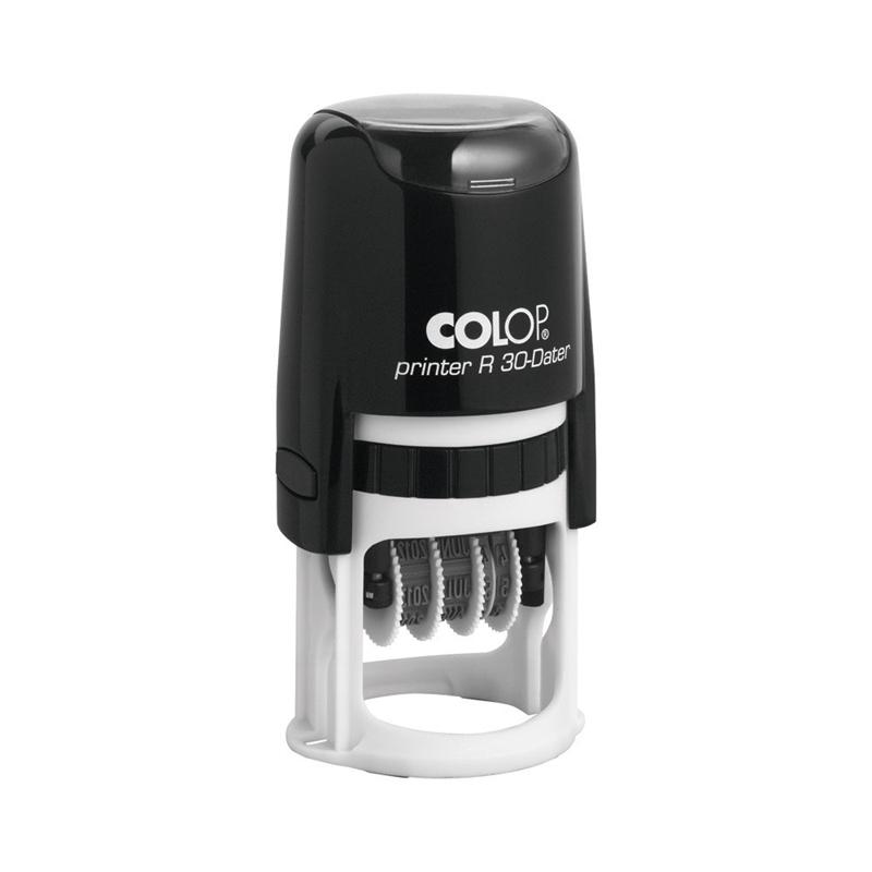 Colop Датник R30, с цифри, черенна ниска цена с бърза доставка - BestPC.BG