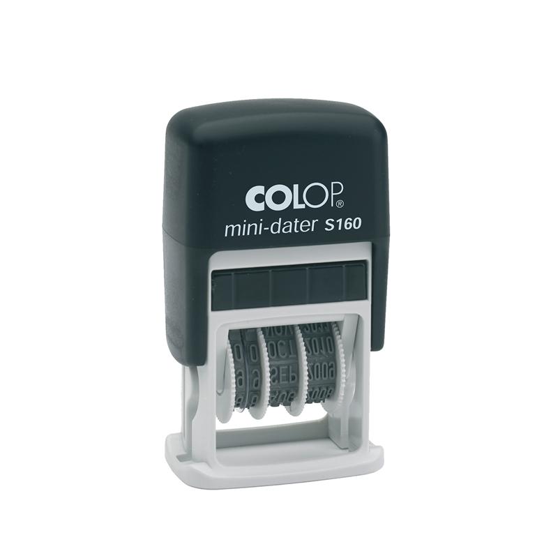 Colop Датник S160-4, с клише и букви, 4 mm, черенна ниска цена с бърза доставка - BestPC.BG