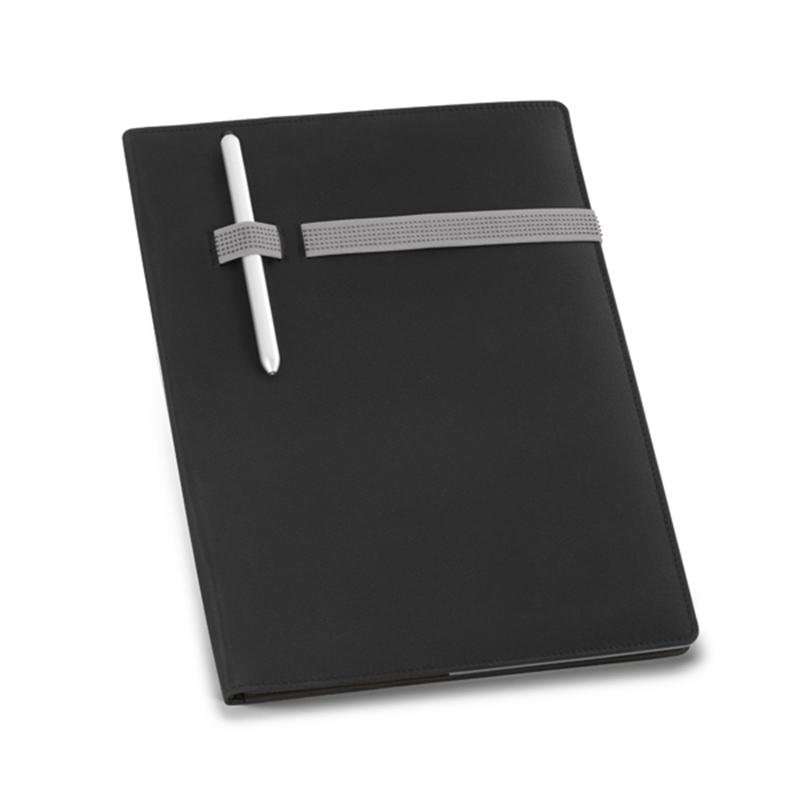 Hi!dea Конферентна папка Torga, A4, черна, със сива лентана ниска цена с бърза доставка - BestPC.BG