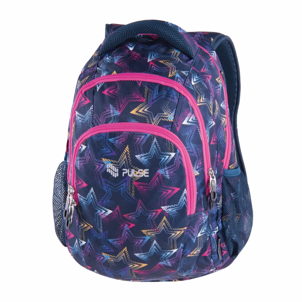 Pulse Раница Teens Star Is Born, синьо-розована ниска цена с бърза доставка - BestPC.BG